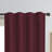 Blackout Velvet Thermal Rod Pocket/Back Tab Single Curtain Panel-72385534-72385546