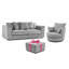 4 - Piece Living Room Set-659910427