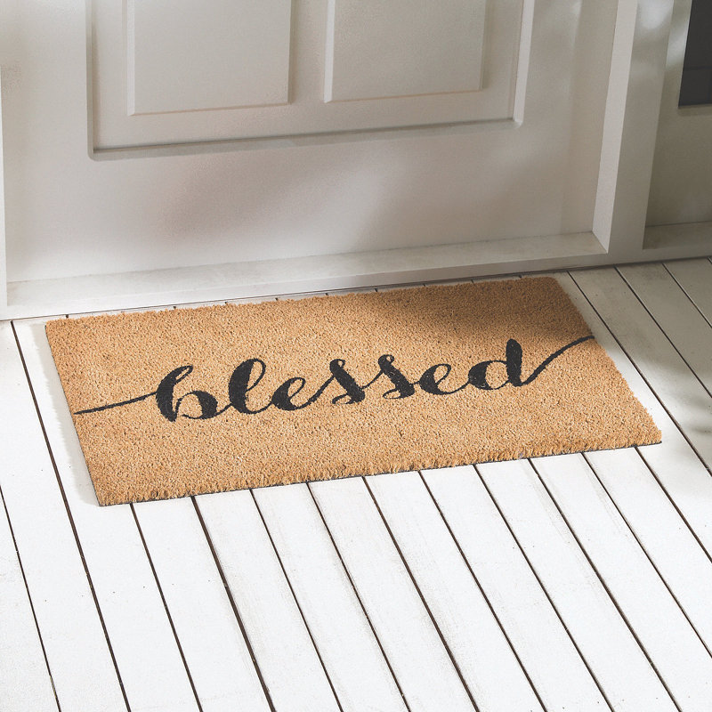 Tapis d'extérieur antidérapant Charlisse 29,5 po x 17,5 po