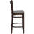 Ladder Back Wooden Restaurant Barstool-1909724207