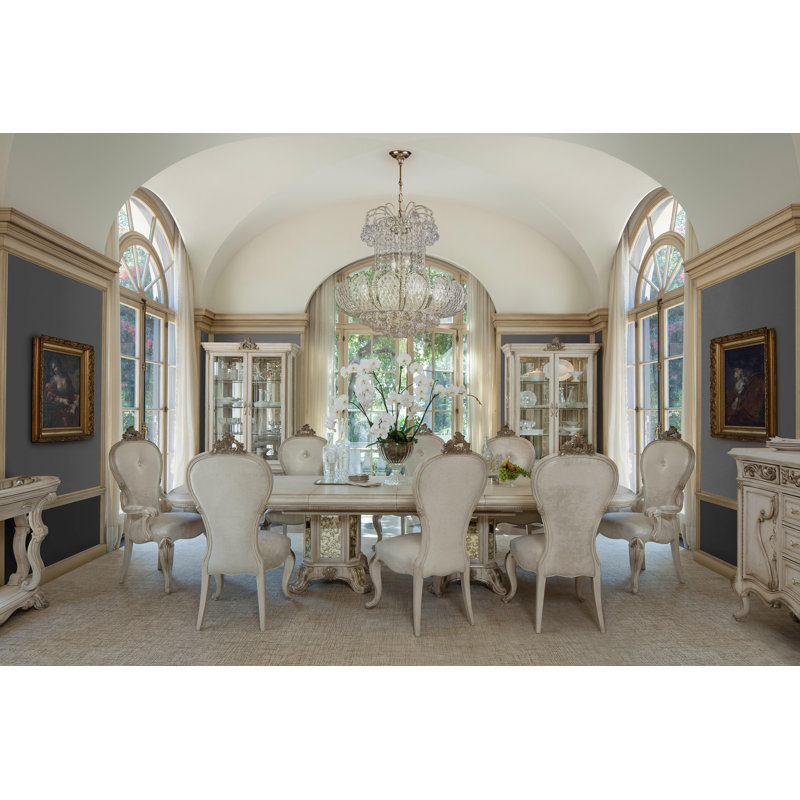 Platine De Royale Champagne Upholstered Dining Chair, Champagne