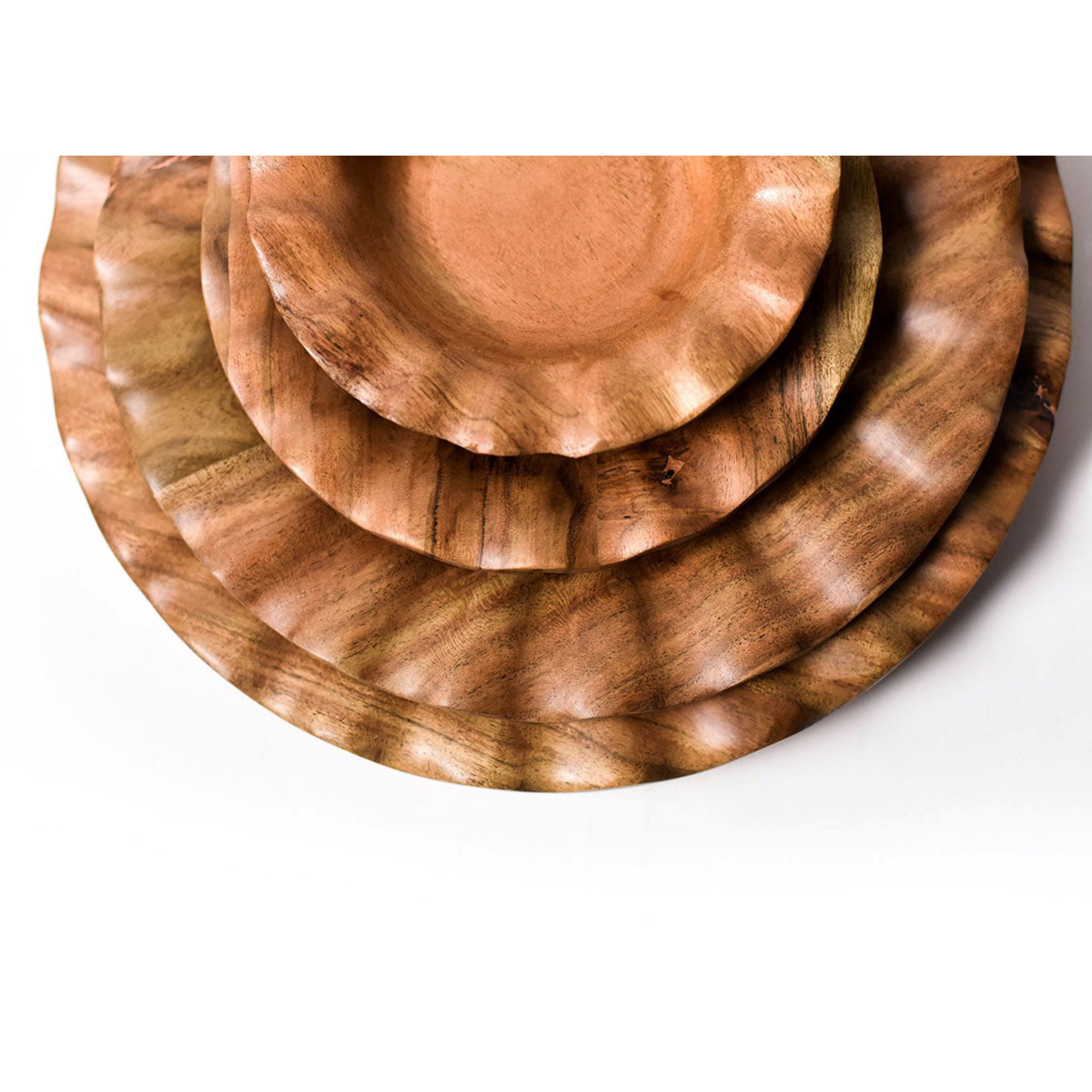 Round Wood Platter