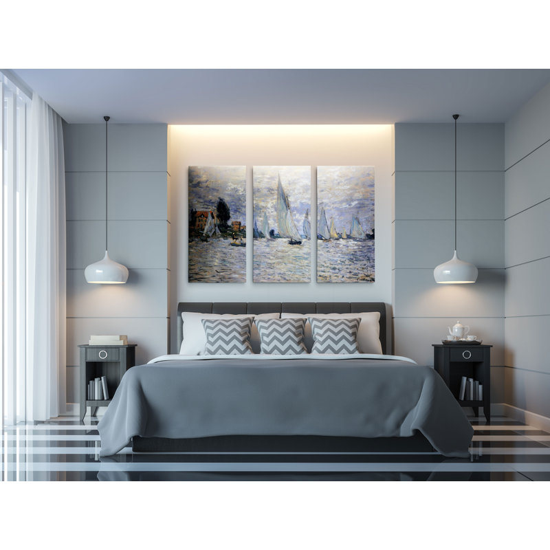 3 - Pieces Painting Print, 40" H x 60" W x 1.5" D
