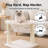 TRIXIE Baza XXL 20-in Cat Scratching Posts, Durable Jute Cat Scratcher with Plush Hammock and Dangling Cat Toy