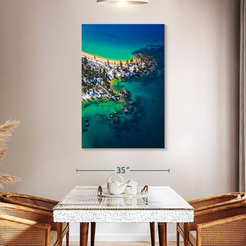 Alvord Lake Tahoe d'en haut, H 48 po x l 32 po