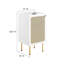 Base de meuble-lavabo simple 17 po. Modway-93811790