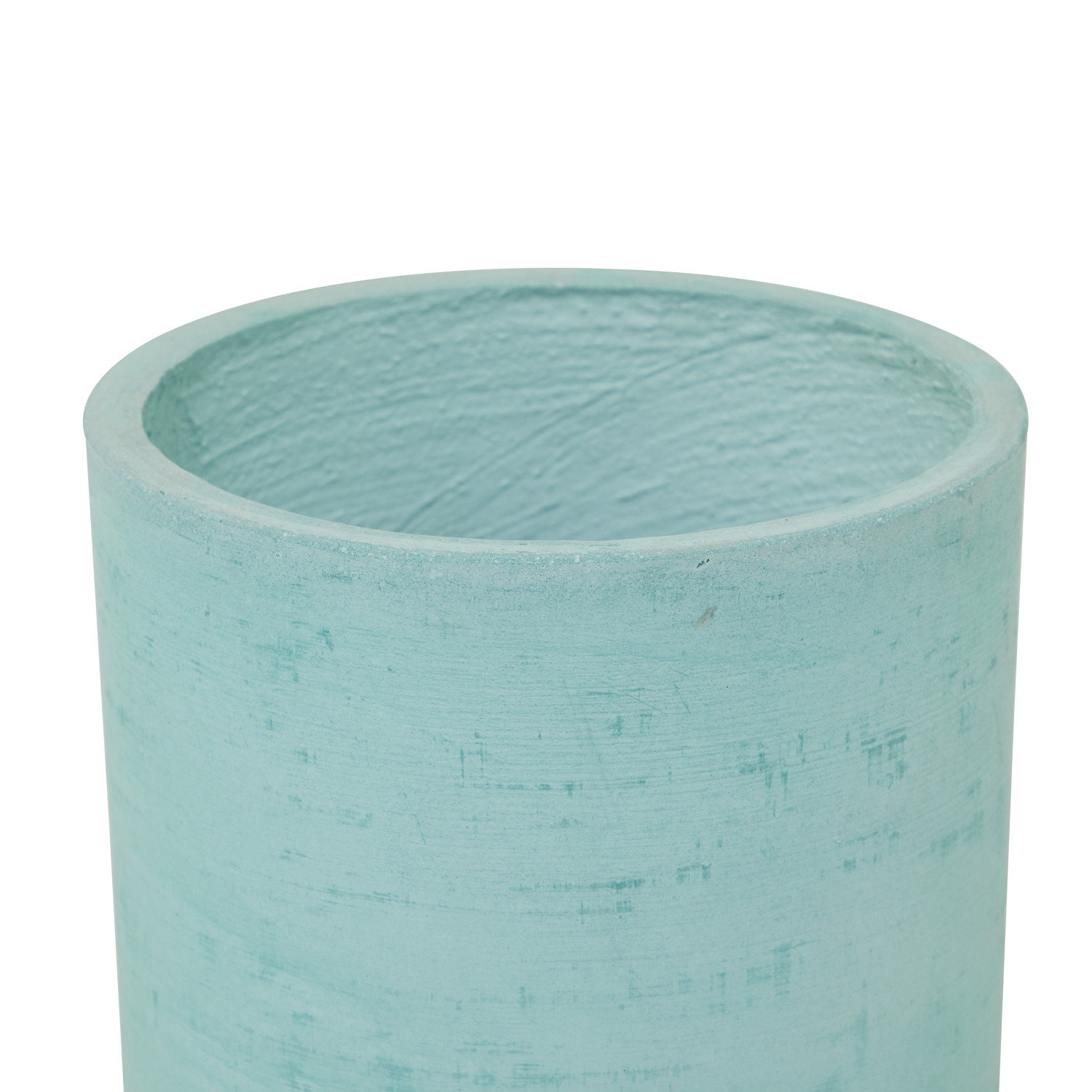 12" Ceramic Pot Planter, Turquoise