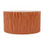 Table basse ronde en terre cuite MGO, table d'appoint cylindrique texturée ondulée, pré-assemblée non KD, capacité de poids de 66 lb, table d'appoint multi-usage intérieure et extérieure pour le jardin patio du salon-2033882994-2033883004