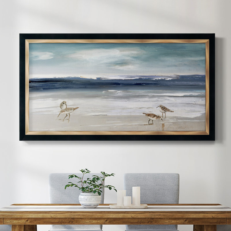 Sandpiper Bay - Reproduction de photo sur toile, H 25 po x l 45 po x P 2,5 po