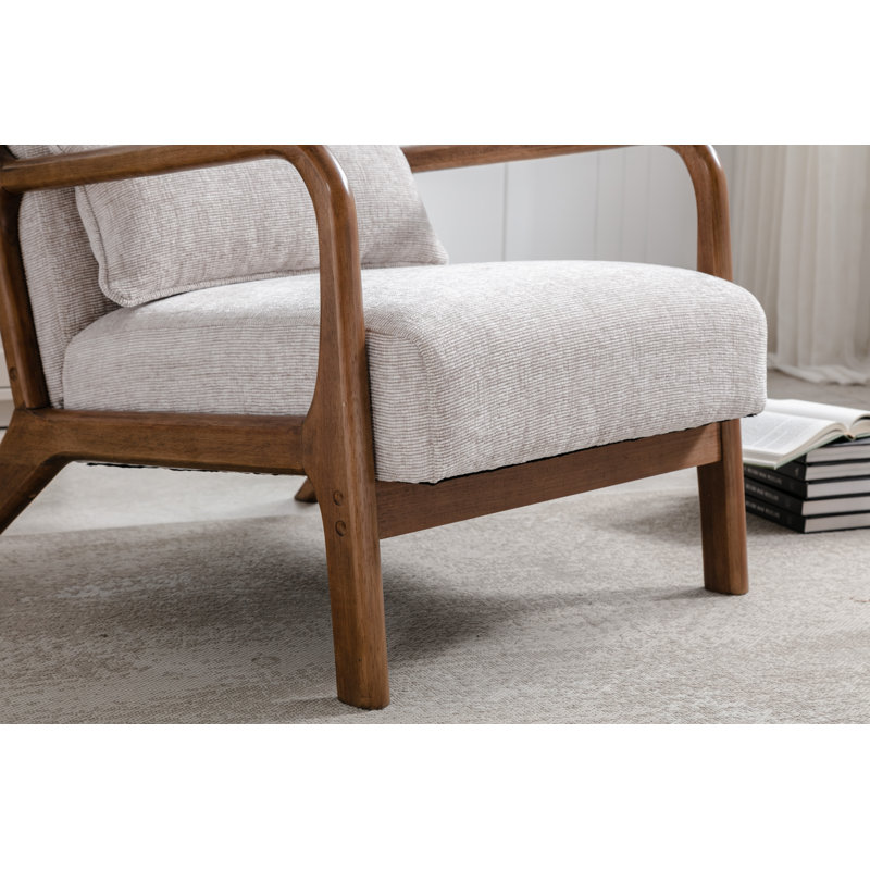 Deerpark Upholstered Armchair, Natural
