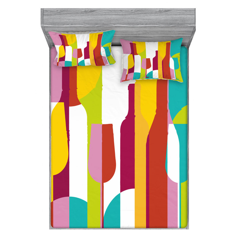 Microfiber Sheet Set, Twin XL Sheet Set with Fitted Sheet
