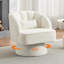 Upholstered Swivel Lounge Chair-1849045695
