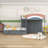 Full Wooden Loft Bunk Bed with Closet, Storage Drawers-236506167