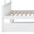 Twin Over Full Rubber Wood Bunk Bed With Trundle, Convertible Ladder And Guardrail, Detachable-585777789-603021755