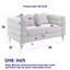 Canapé modulaire 2 places 60 pouces Modern-1332039311-1332039304