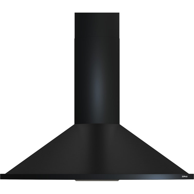 Core Zephyr 30" 600 CFM Wall Mount Range Hood with LED Lighting in Stainless Steel