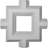 Inner Square Intersection for 8" Deluxe Coffered Ceiling System (Kit)