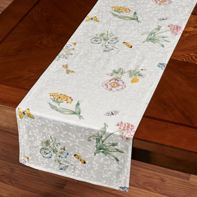 Lenox Butterfly Meadow 14" x 70" Runner