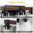 Dimmable Vanity Light with Walnut Bath Bar-1669042141