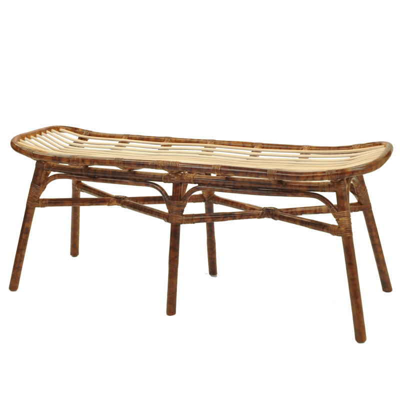 Bilodeau Wicker Bench
