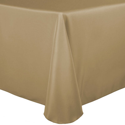 Odegaard Solid Color Round Tablecloth