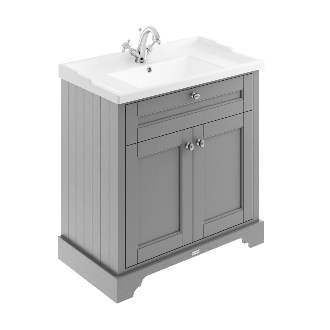 Old London 800mm Free-Standing Single Vanity Unit