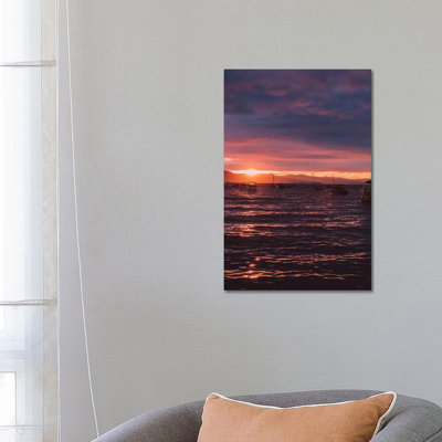«Lake Tahoe Sunset» par Bethany Young, reproduction de photo sur toile tendue