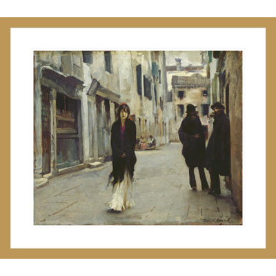 Street in VeniceJohn Singer Sargent -Framed Giclee Print