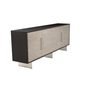 Saro 94.5'' W Solid Wood Sideboard