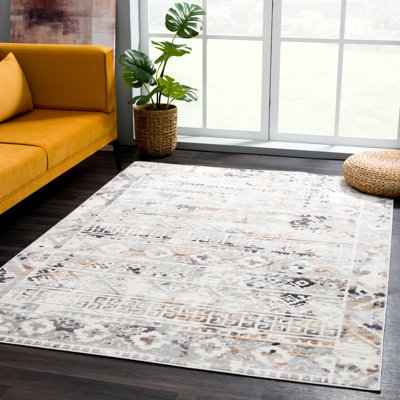Tapis gris Krysten