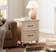 Scarlett 2 - Drawer End Table and Built-In Outlets