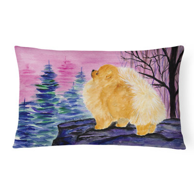 Coussin décoratif intérieur/extérieur poméranie graphic print