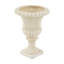Pot à fleurs cannelé en M 24,2 po avec piédestal classique pour jardin, patio et entrée-134299259-134299258