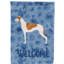 Caniche en polyester à 2 côtés 40 x 28 po standard welcome drapeau maison-957492990