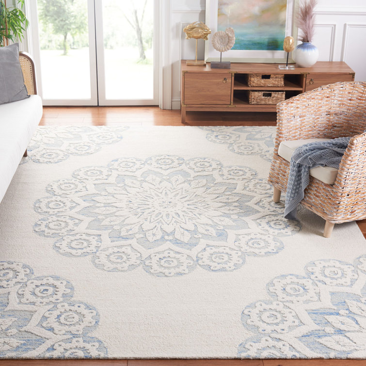 Langley Street Laduke Hand Tufted Floral Rug | Wayfair