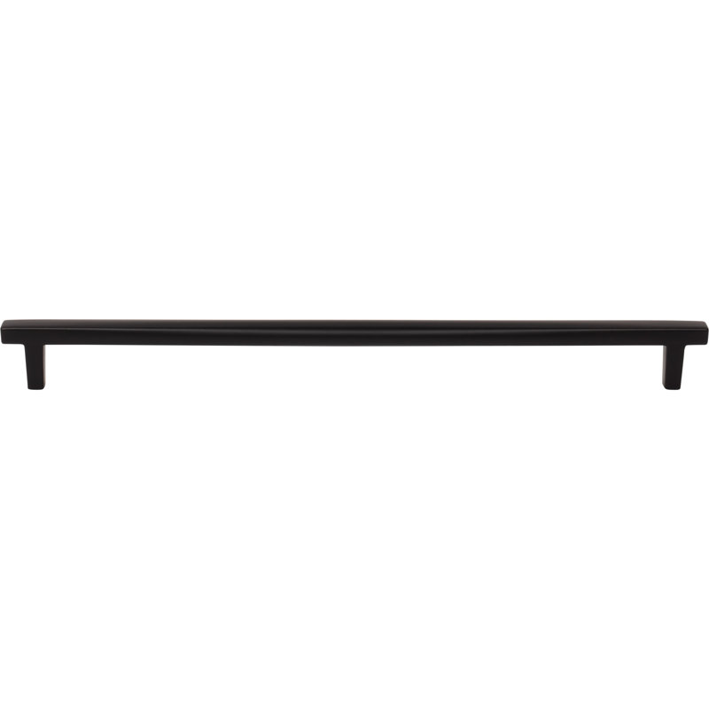 Whitlock Bar Pull, Matte Black, 6 5/16"