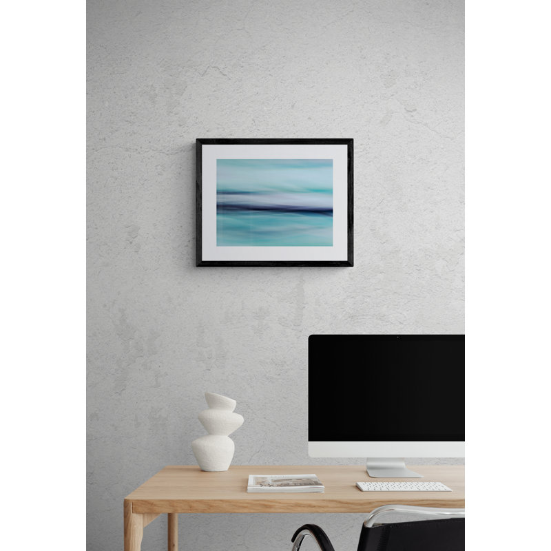 Moved Landscape _ 08ML_8449 Print, Black Framed Paper, 31" H x 41" W, 31.25" H x 40.25" W