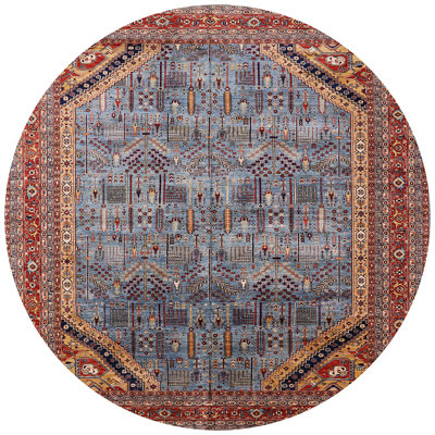 Tapis brun / gris