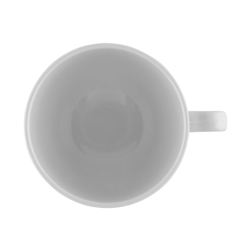 Ensemble de 12 tasses à cappuccino en mélamine résistantes aux chocs GET, Blanc, 18 oz