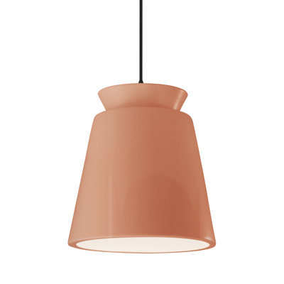 Luminaire suspendu conique à 1 lumière Logan