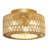 Rattan Semi Flush Mount-1348352667