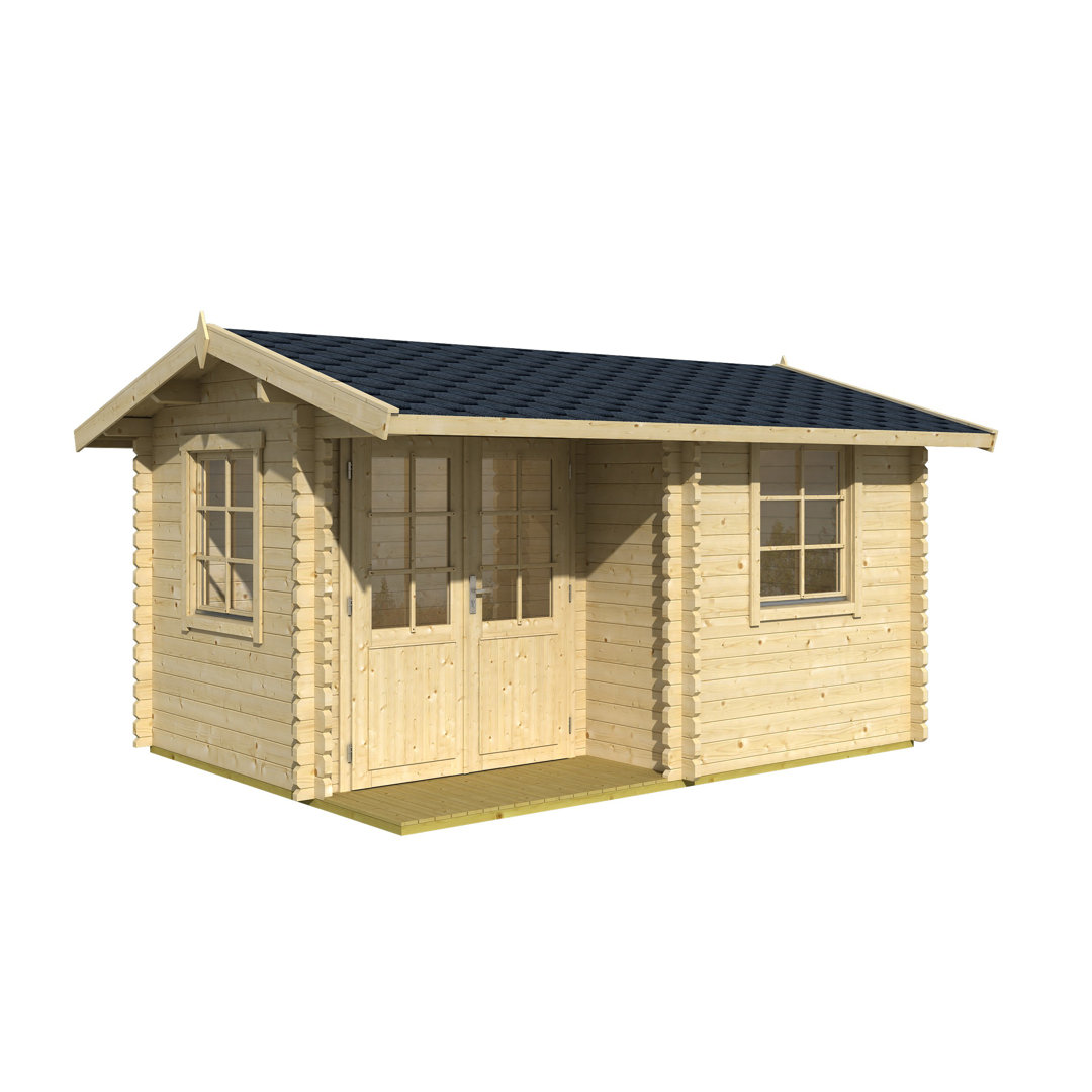 Berkshire 12.5 x 9 Ft. Tongue & Groove Log Cabin