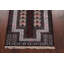 Tapis unique en laine noué à la main Balouch 2 pi 10 po x 3 pi 10 po brun nouvel âge Noby