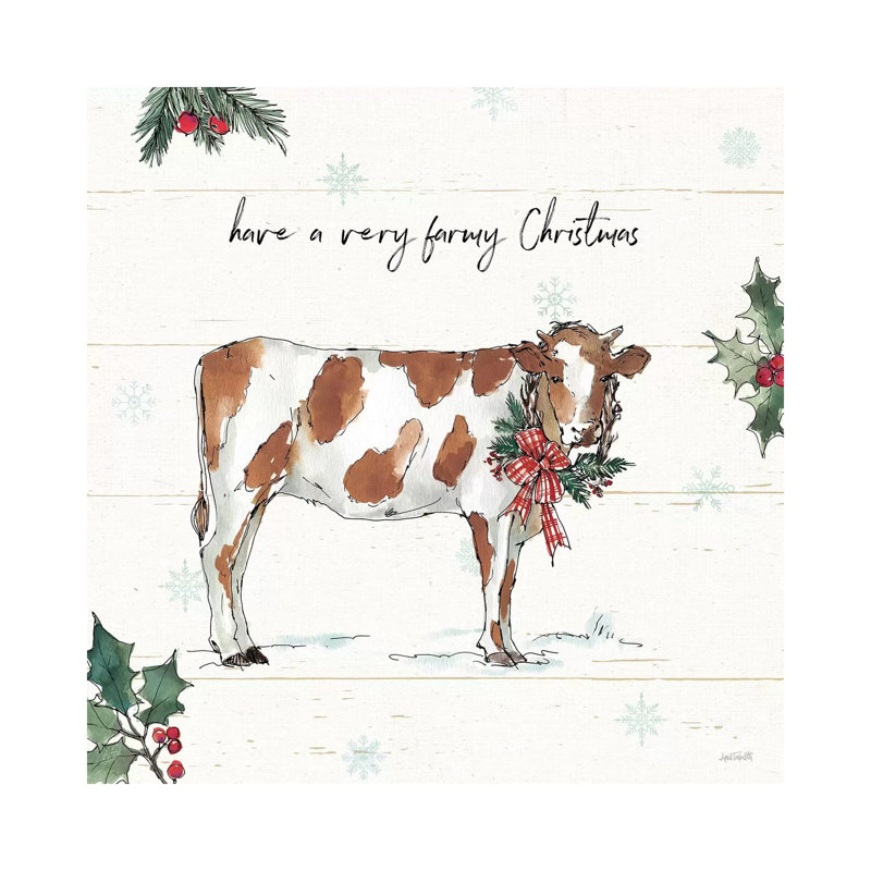 Holiday On The Farm III by Anne Tavoletti - Wrapped Canvas Print, 93.98 cm H x 93.98 cm W