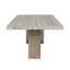Ravenna 84" Concrete Transitional Dining Table In Natural Tone