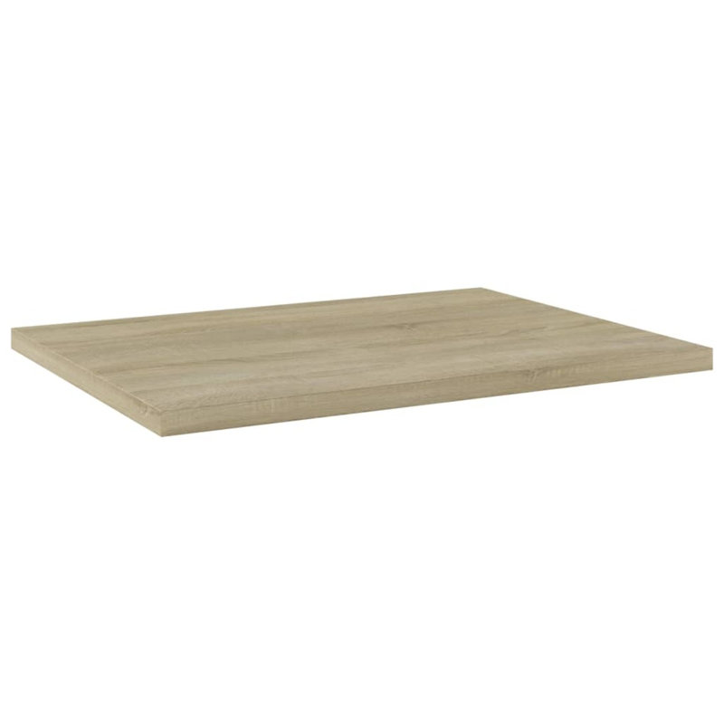 Ensemble de 8 tablettes vidaXL, Chêne de Sonoma, (8 tablettes) H 0,59 po x l 15,75 po x P 11,81 po