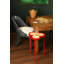 Clover Cigar Table With Reversible Lacquer And Natural Grasscloth Top In Matte Green Lacquer-1630211859