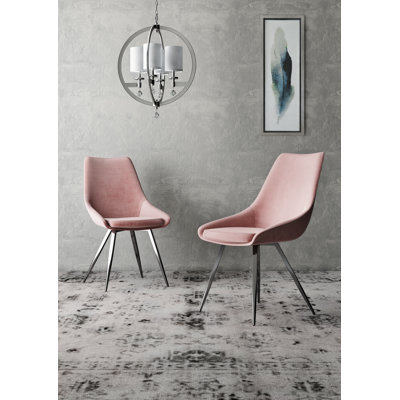 Anaias Velvet Upholstered Side Chair