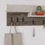 Paten Wall Mounted Coat Rack with Shelf and 5 Hooks-1580090819