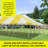 20' x 40' Weekender Pole Party Tent, Yellow-94075390-94075388